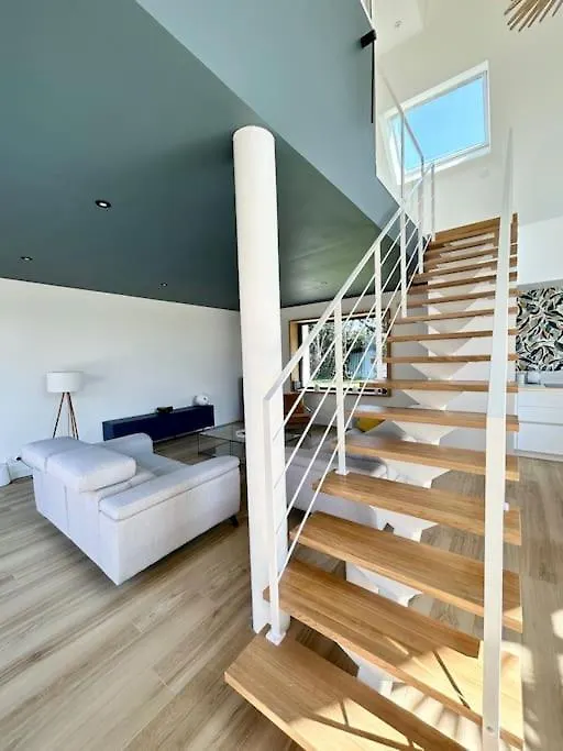 Villa Neuve Contemporaine Avec Piscine 富埃南 法国